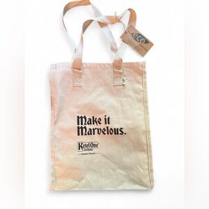 KETEL ONE canvas tote by Eco Choice, NWT.